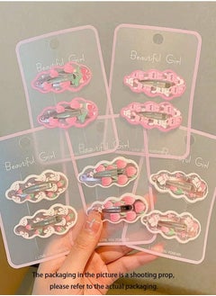 Generic 10-Piece Tulip Rabbit Hair Clips, No Harm to Scalp Small Hair Clips, Suitable for Daily Use and Head Accessories  - Image 3