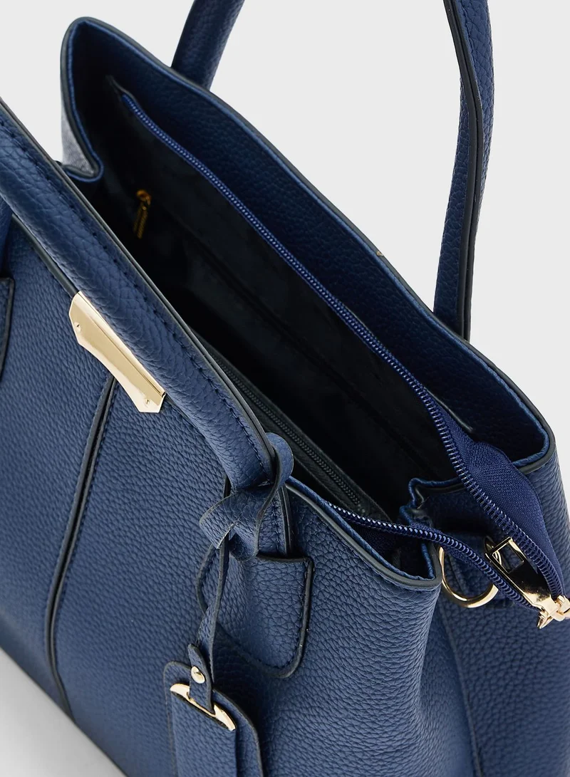 ELLA Satchel With Long Strap