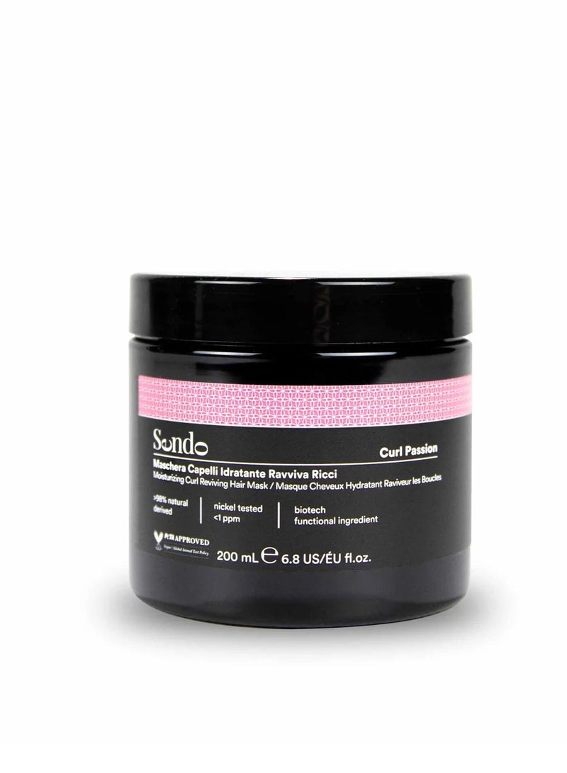 Sendo Curl Passion Moisturizing Curl Reviving Hair Mask Nourishing 200ml - Image 1