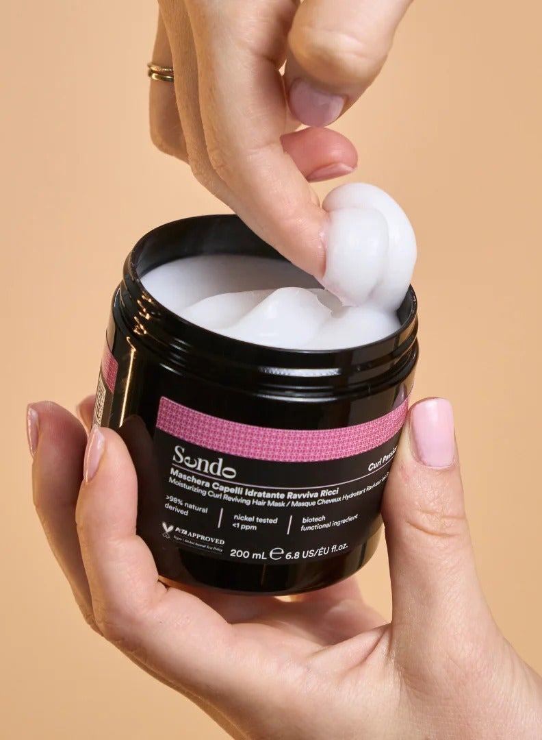 Sendo Curl Passion Moisturizing Curl Reviving Hair Mask Nourishing 200ml - Image 2