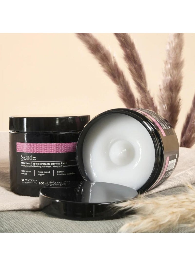 Sendo Curl Passion Moisturizing Curl Reviving Hair Mask Nourishing 200ml - Image 3