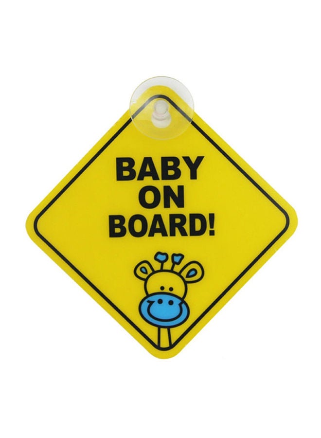 NIBEMINENT 20-Piece Baby On Board Warning Safety Sign Car Vinyl Decal