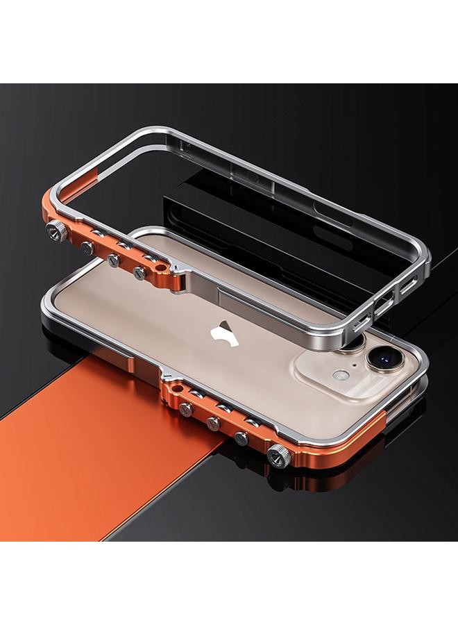 S-TOP Case For iPhone 16 Mechanical Armor Creative Metal Frame Aluminum Alloy Phone Case - Image 1