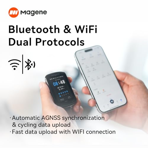 Magene C506SE Wireless GPS Bike Computer - 2.4" Color Screen, Route Navigation, Bluetooth & WiFi, Fast 5s Positioning, Supports 9 Cycling Devices - Image 4