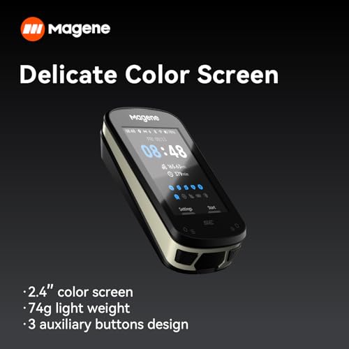 Magene C506SE Wireless GPS Bike Computer - 2.4" Color Screen, Route Navigation, Bluetooth & WiFi, Fast 5s Positioning, Supports 9 Cycling Devices - Image 2