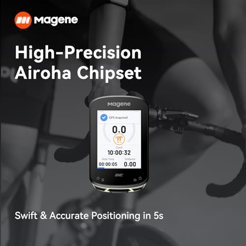 Magene C506SE Wireless GPS Bike Computer - 2.4" Color Screen, Route Navigation, Bluetooth & WiFi, Fast 5s Positioning, Supports 9 Cycling Devices - Image 5
