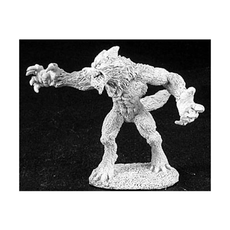 Reaper Miniatures Male Werewolf Miniature Figurine 25mm Heroic Scale Dark Heaven Legends - Image 2