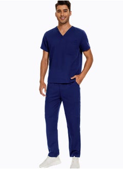 Gasin Men's Medical Scrubs Surgical Gown Suit Doctor  - Image 1