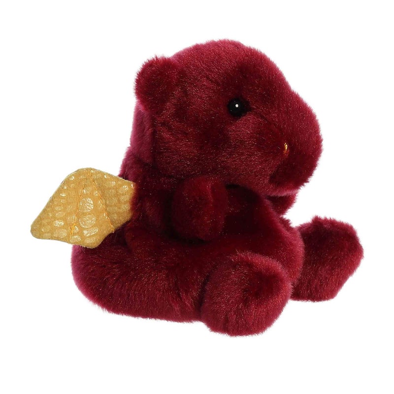 AuroraÂ® Adorable Palm Palsâ„¢ Aidan Dragonâ„¢ Stuffed Animal - Pocket-Sized Play - Collectable Fun - Red 5 Inches - Image 2