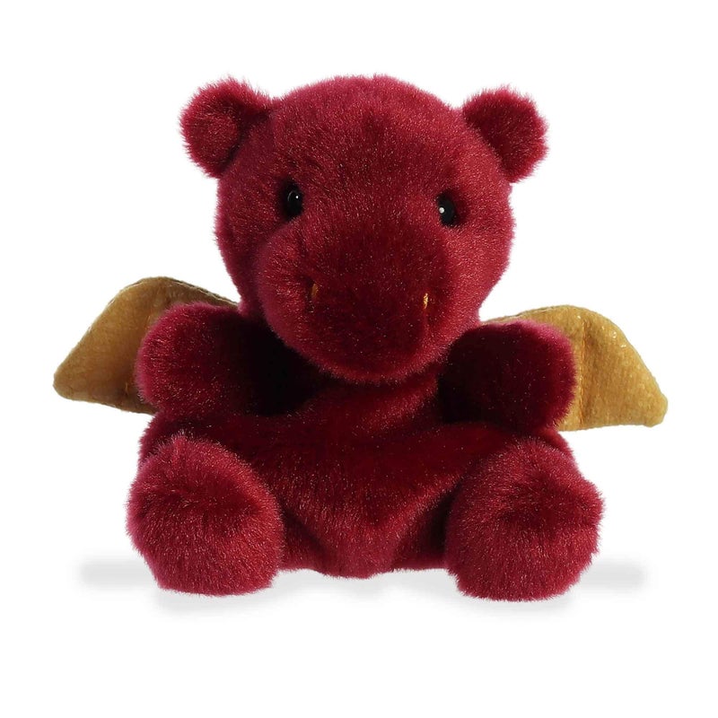 AuroraÂ® Adorable Palm Palsâ„¢ Aidan Dragonâ„¢ Stuffed Animal - Pocket-Sized Play - Collectable Fun - Red 5 Inches - Image 1