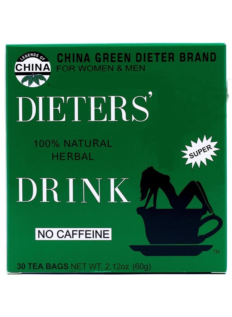 Uncle Lee's Tea Natural Herbal Drink No Caffeine 30 Tea Bags 60g - Image 1