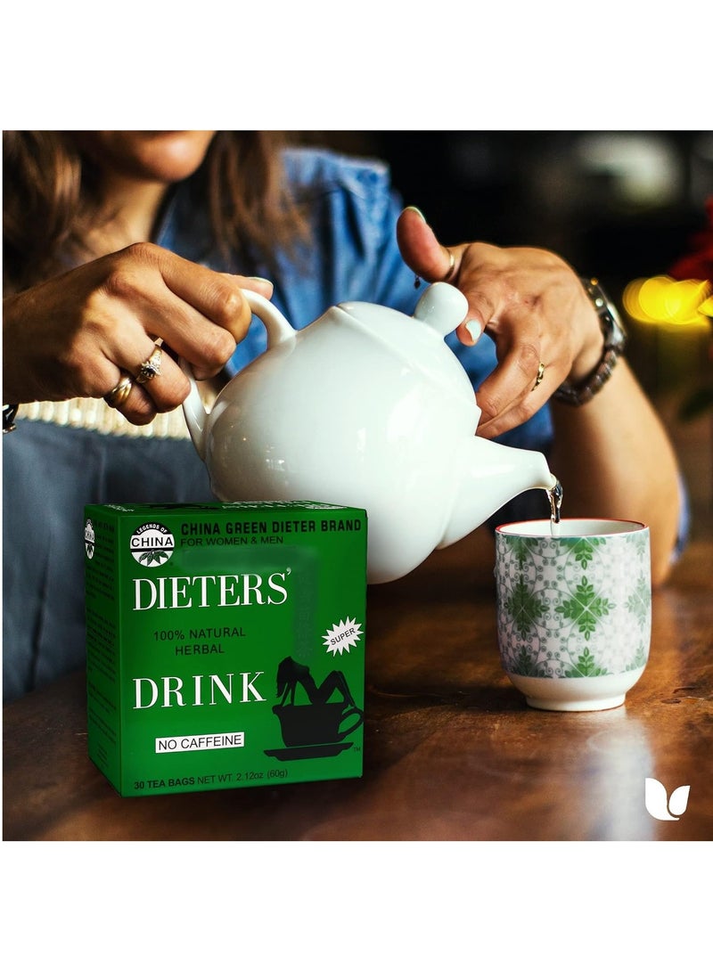 Uncle Lee's Tea Natural Herbal Drink No Caffeine 30 Tea Bags 60g - Image 3