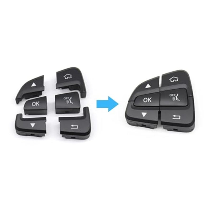DEMULAX Multi-function Steering Wheel Control Buttons for Mercedes-Benz - Image 4