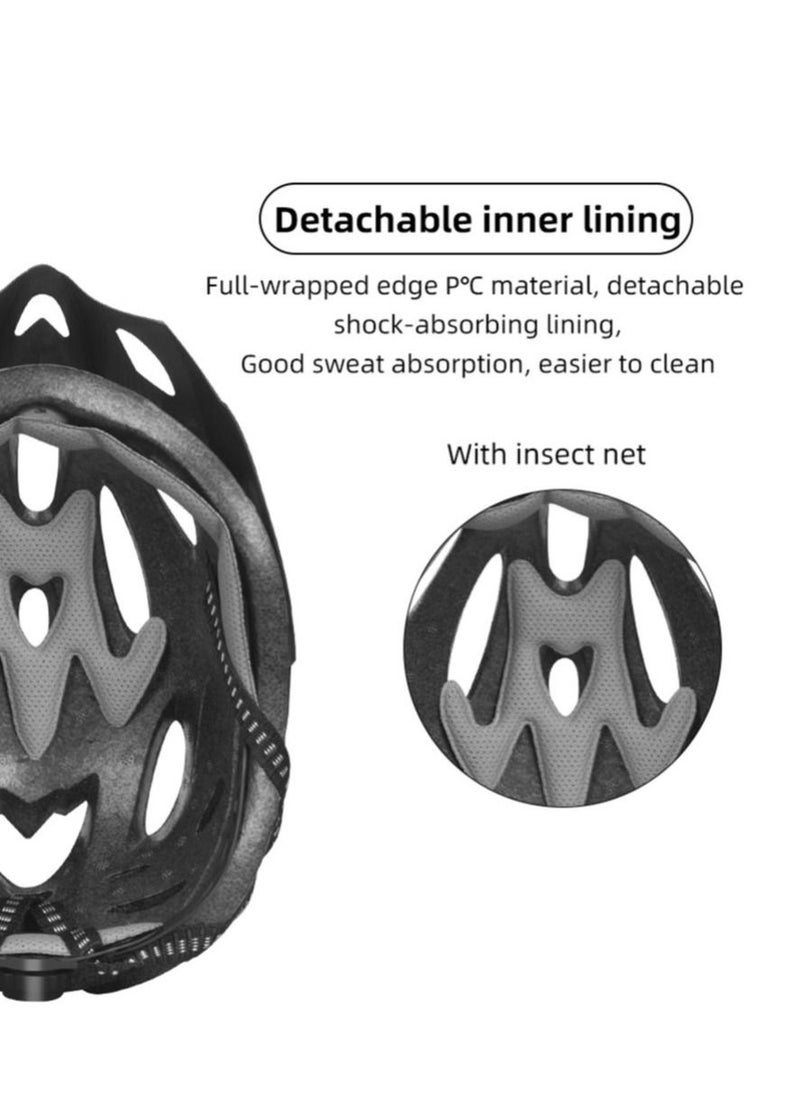 child toy - Bicycle Helmet With Removable Soft Padding For Mountain Biking Equipment 33x10x22cm - Image 1