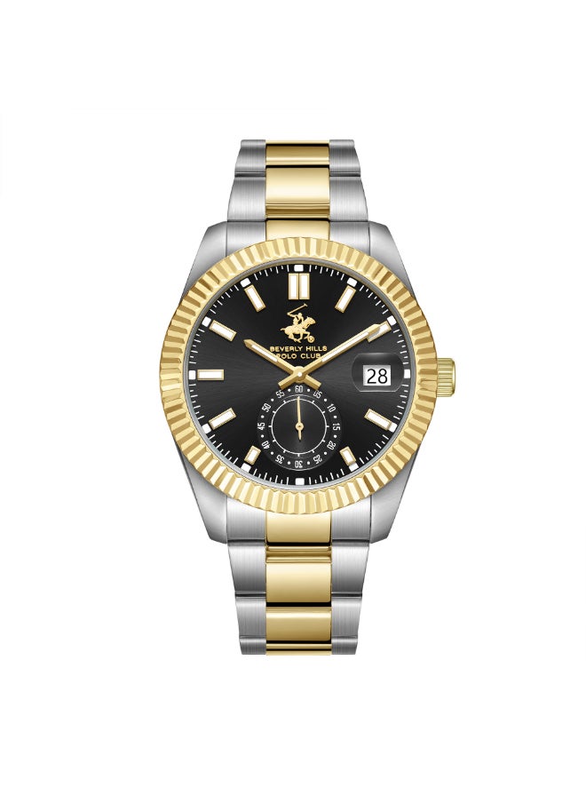 BEVERLY HILLS POLO CLUB - BEVERLY HILLS POLO CLUB Men's Analog Black Dial Watch - BP3652X.250 - Image 1