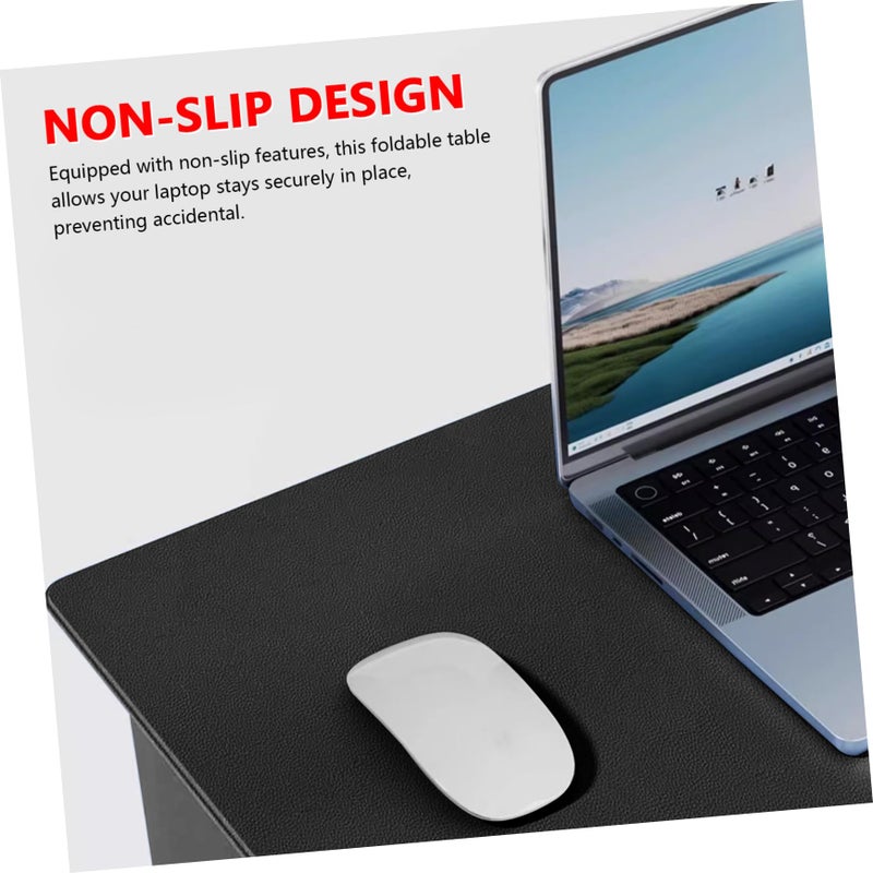 Foldable Laptop Stand For Bed Portable Lap Desk Non Slip Design Lightweight Multi Use Writing Dining - Image 4