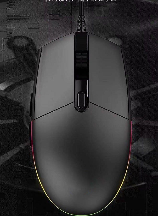 G102 Light Sync Gaming Mouse With Customizable RGB Lighting, 6 Programmable Buttons, Gaming Grade Sensor, 8 k dpi Tracking,16.8mn Color, Light Weight Black  - Image 2