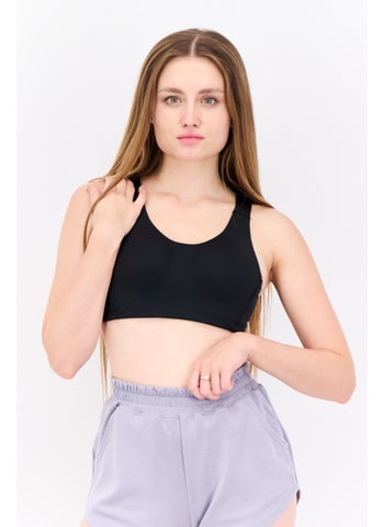 Women Brand Logo Padded Sports Bra, Black - pzsku/ZC461454C8CF56C2520D7Z/45/1746224413/d5700913-1a1e-47db-b9e1-34159e56c16d