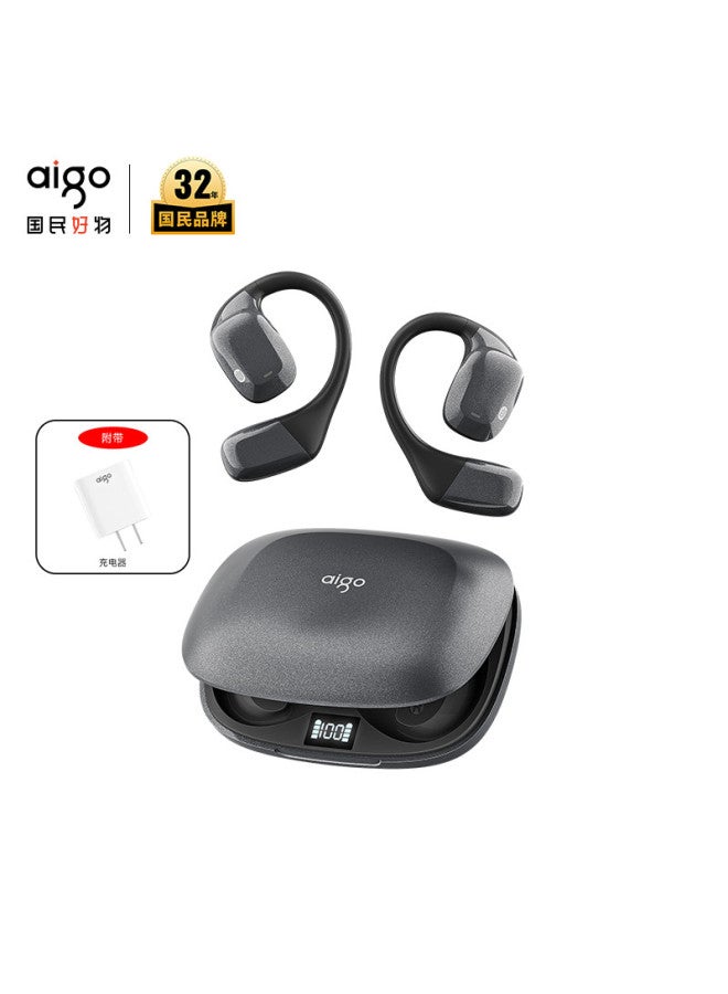 aigo In-ear Wireless Bluetooth Headphones For Sports Running Cycling, Compatible With Phones And Computers - Image 2
