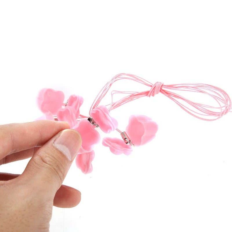 ANGGREK Milk Tooth Saver Necklaces, 5pcs Plastic Baby Milk Tooth Storage Box with Rope Tooth Saver Necklaces() - Image 4