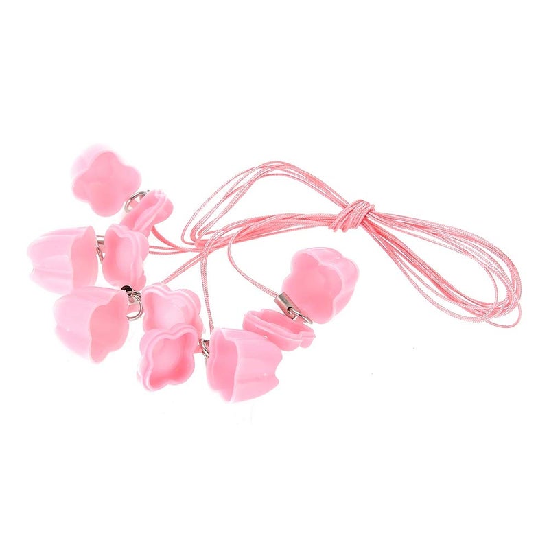 ANGGREK Milk Tooth Saver Necklaces, 5pcs Plastic Baby Milk Tooth Storage Box with Rope Tooth Saver Necklaces() - Image 5