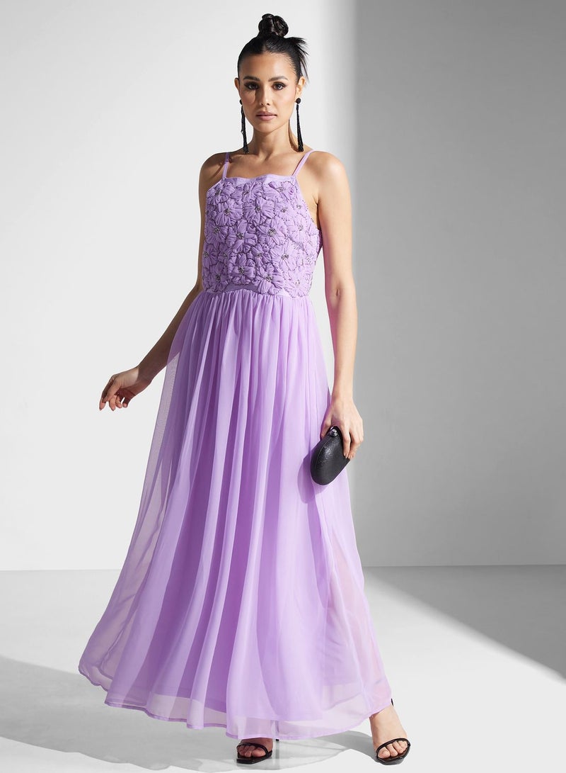 Namshi x Embellished Bodice Gown  - Image 1