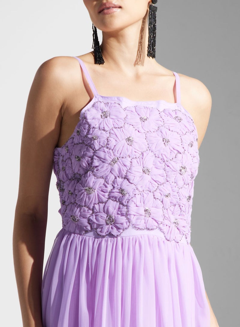 Namshi x Embellished Bodice Gown  - Image 4