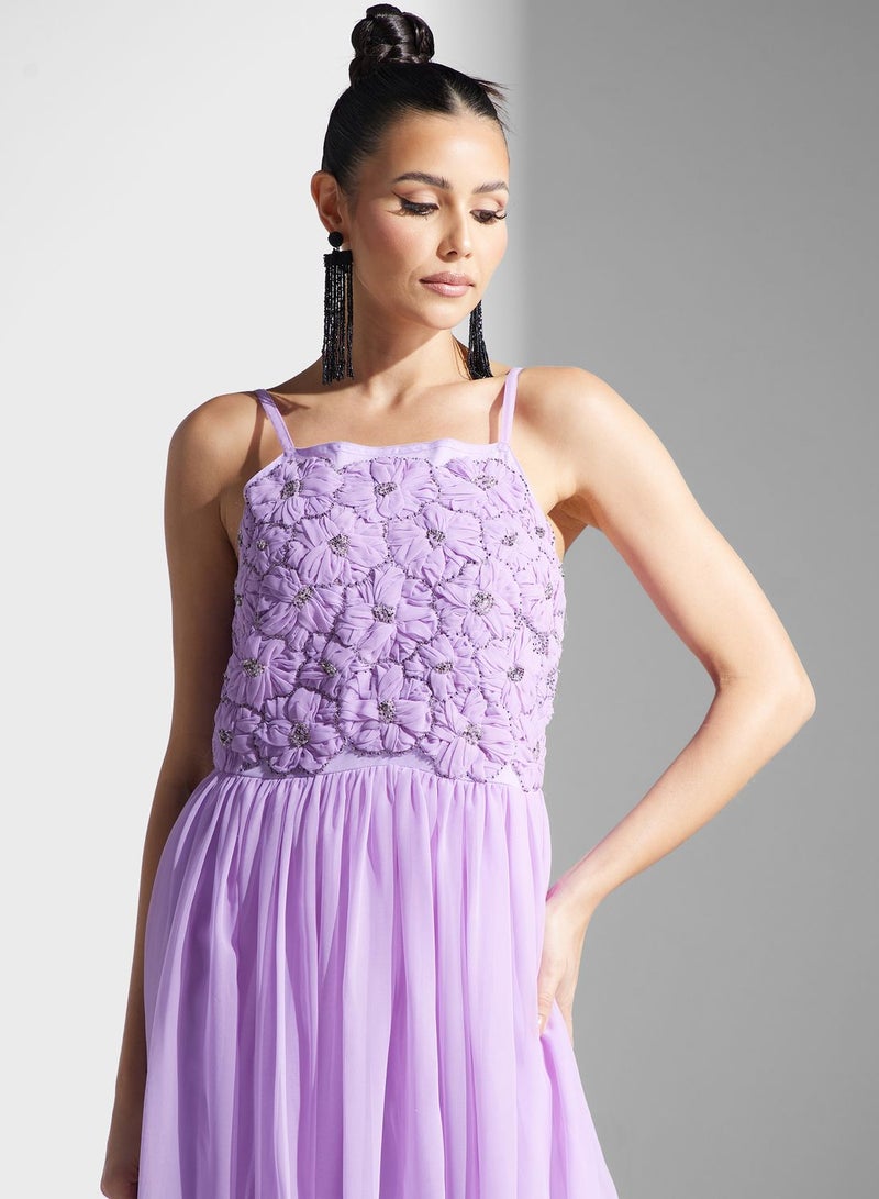 Namshi x Embellished Bodice Gown  - Image 3