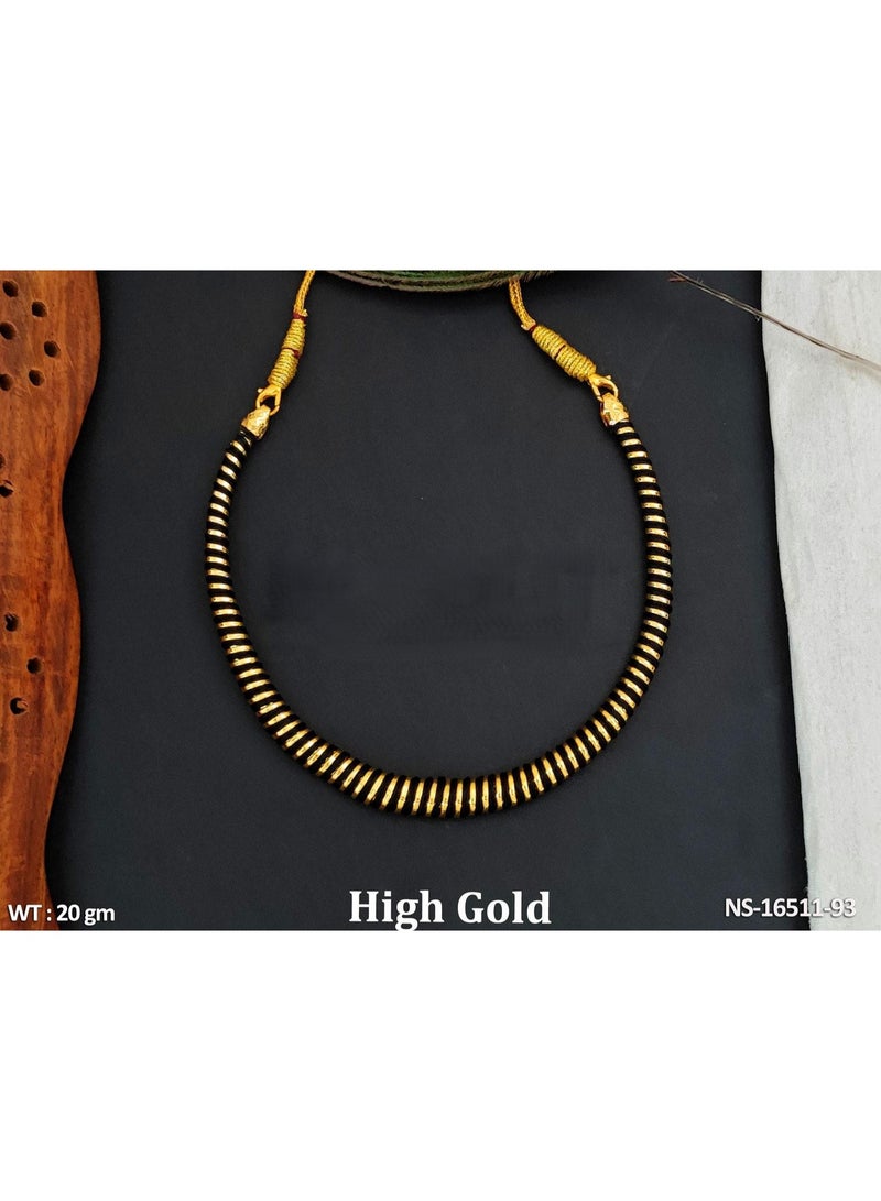 Gold-Tone Antique Hasli Necklace