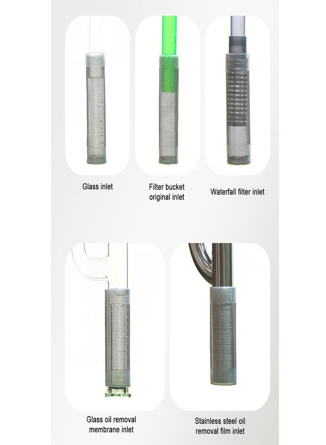 ناروت فلتر روبيان ناروت، غطاء شبكي لحماية مدخل فلتر حوض السمك المصنوع من الفولاذ المقاوم للصدأ، تصميم بمسامات دقيقة مناسب للأسماك والروبيان - Image 3