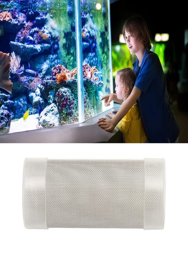 ناروت فلتر روبيان ناروت، غطاء شبكي لحماية مدخل فلتر حوض السمك المصنوع من الفولاذ المقاوم للصدأ، تصميم بمسامات دقيقة مناسب للأسماك والروبيان - Image 2