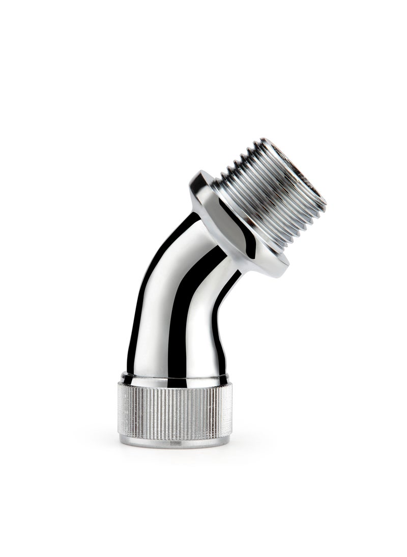 Blue Oasis - Blue Oasis Chrome Elbow Adapter for Shower Head | Multifunction Corrosion-Resistant Eco-Friendly Bathroom Shower Adapter | 70 gm - Image 1