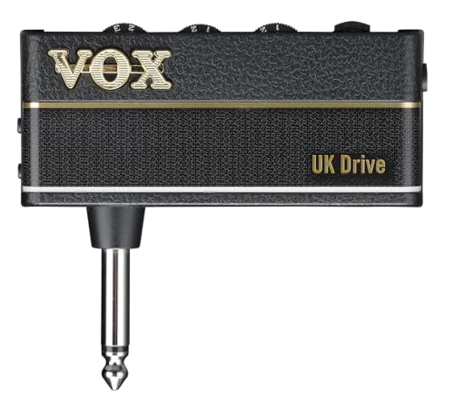 Vox amPlug 3 UK Drive Headphone Guitar Amplifier w/ 2 Channels, Stereo Effects, Built-in Rhythms, and Aux in Jack - Image 1