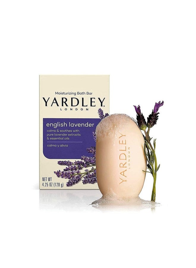 Yardley Yardley London English Lavender 4 Bar 4.25 oz (Packaging may vary)  - Image 2
