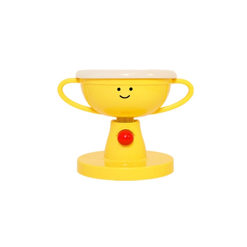 Height Adjustable Elevated Pet Bowl Tilted Dish Bright Color D Size H - Image 2
