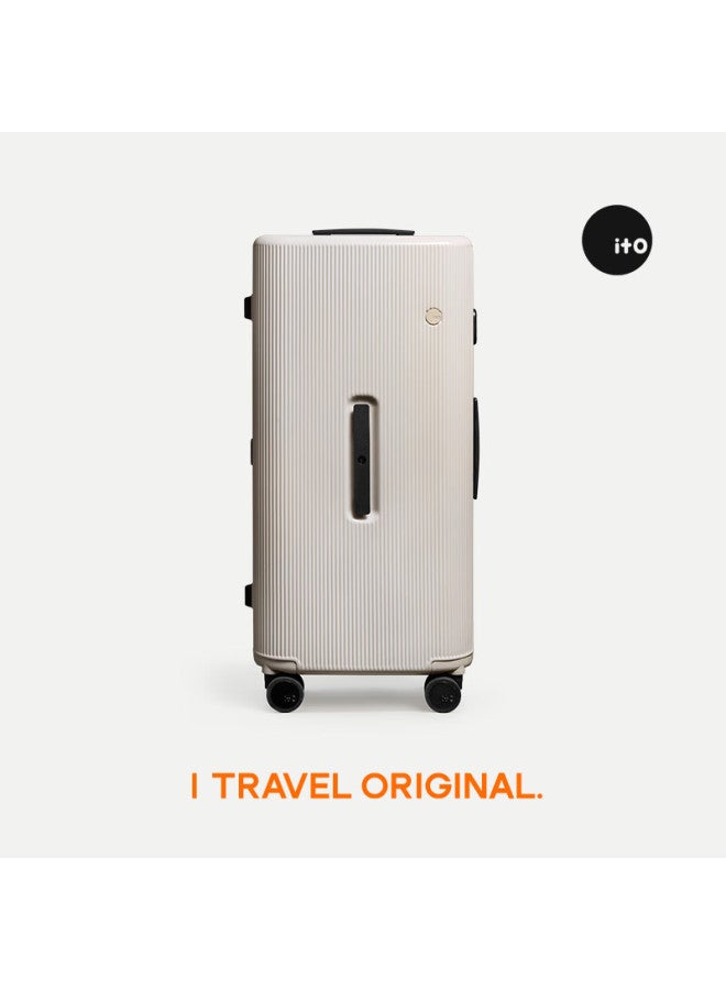 Ito Pistachio Luggage Suitcase Uni Travel Trolley Large Capacity Carry-on 26 Inch White