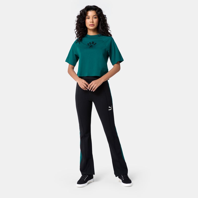 PUMA Women's PLAY LOUD T7 Flared Leggings - Image 3