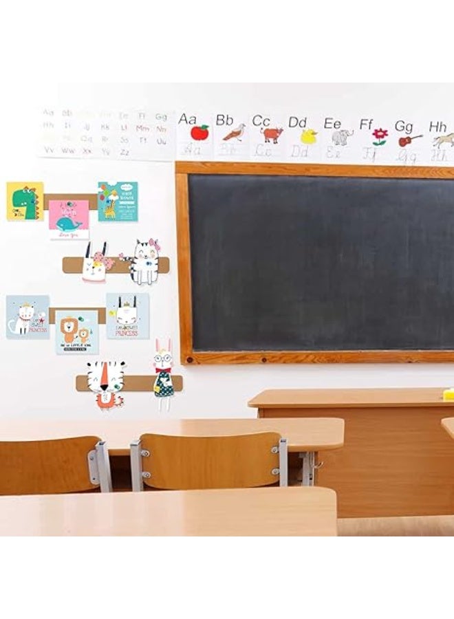 لوحة فلين ذات دبابيس لل - لوحة إعلانات ذاتية اللصق للمكاتب وغرف النوم، مع 35 دبوسًا ل الملاحظات والصور والجداول - Image 3