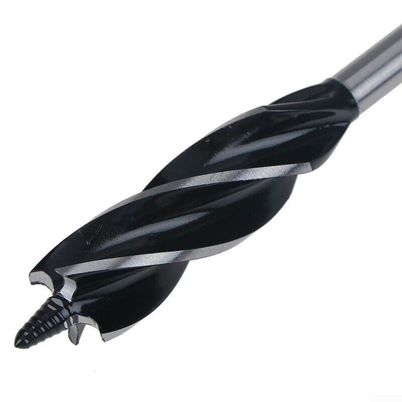 1pc Wood Auger Drill Bit Set 10-25mm, Fast Cutting Spiral Woodworking Bits with Hex Shank for Carpenter Joiner, High Steel Drills for Dry Damp Sticky Wood (18mm) - Image 5