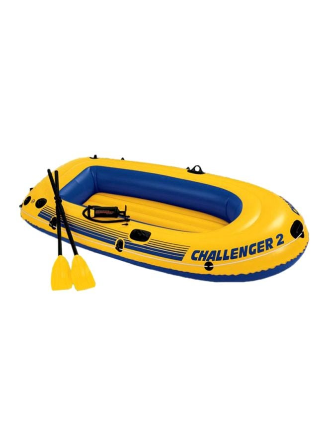 INTEX Challenger 2 Boat Set 93x16x45inch - Image 1