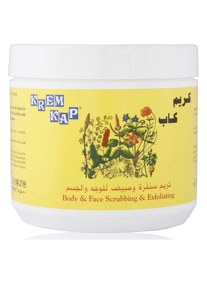 KREM KAP Body And Face Scrubbing And Exfoliating Cream 500gram