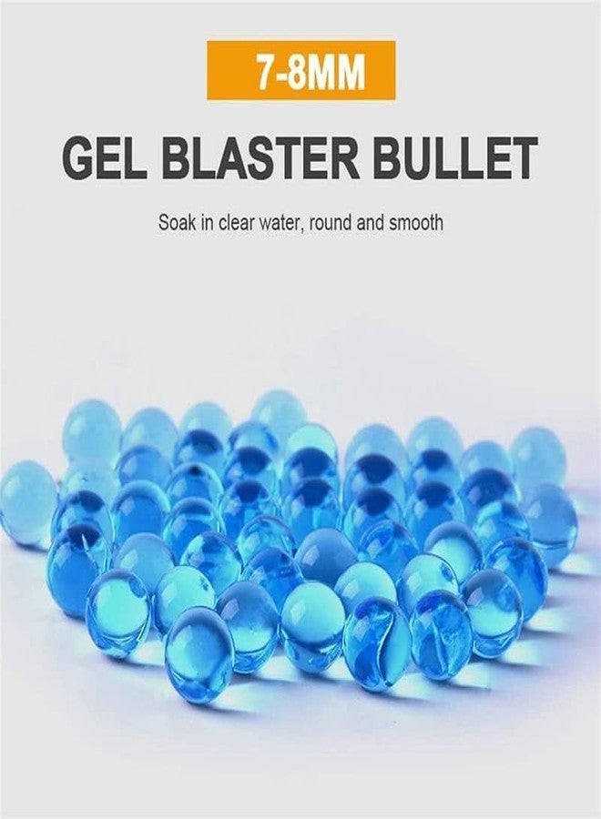 COOLCOLD Gel Blaster Refill Ammo – Approx 50,000 Rounds of 7-8mm Non-Toxic Water Beads for Gel Guns – Safe for Adults 15+ – Transparent Purple Gel Bullets – Also Ideal as Home Decor Vase - Image 3