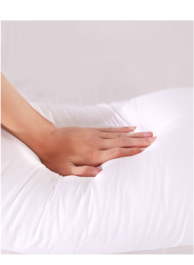 Crystal Velvet Maternity Pillow Maternity Belly Support Pillow Core Side Sleeping Pillow Waist Support Pillow - Image 3