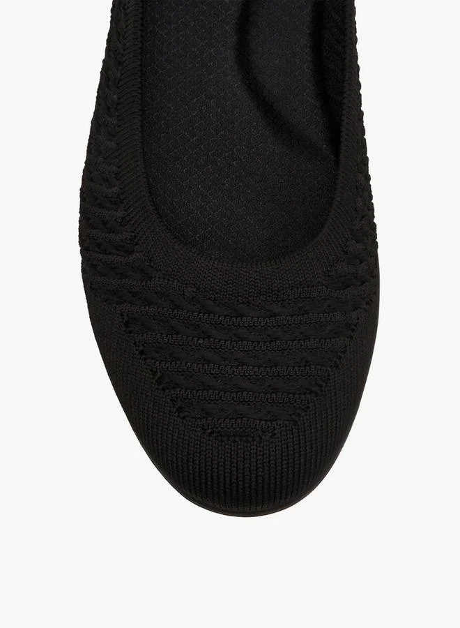 Le Confort BLACK Women Slip-On Ballerina Shoes for Women | Best Price UAE
