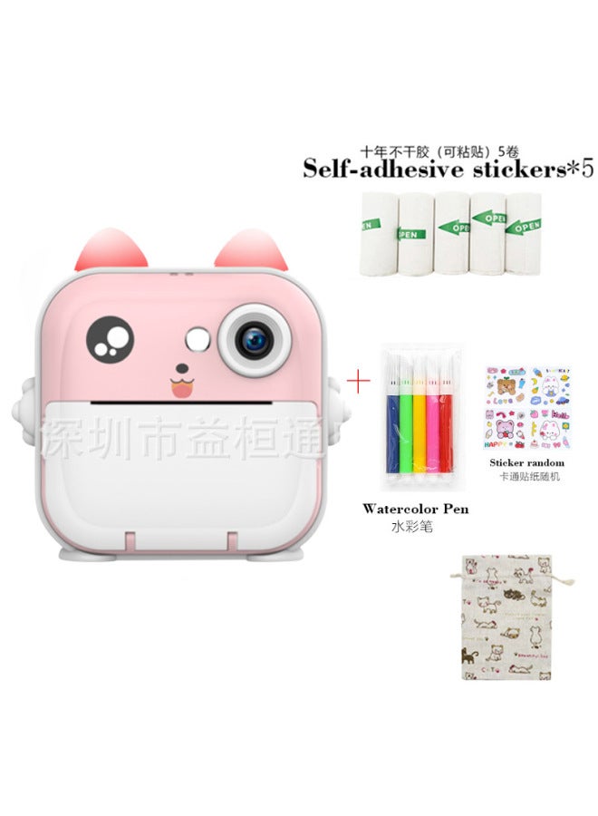 New Product Polaroid Children Digital Camera Cute Cartoon Mini Kids Toy Hd Print Camera Gift - Image 1