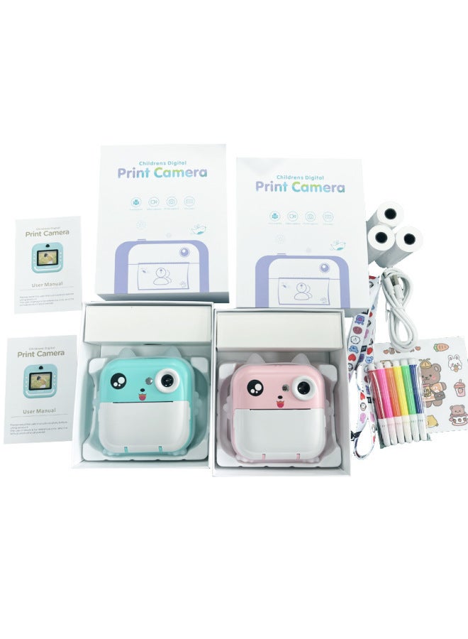 New Product Polaroid Children Digital Camera Cute Cartoon Mini Kids Toy Hd Print Camera Gift - Image 4
