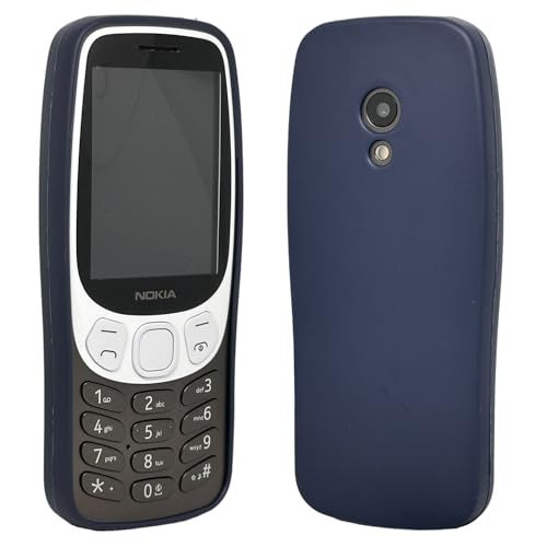 Zaoma غطاء خلفي من البولي يوريثان الثرموبلاستيك من ZAOMA متوافق مع Nokia 3210 4G 2024 Ds-Model No. : Ta-1619-(Pack Of 2) (Nk32104GPremblue) - Image 2