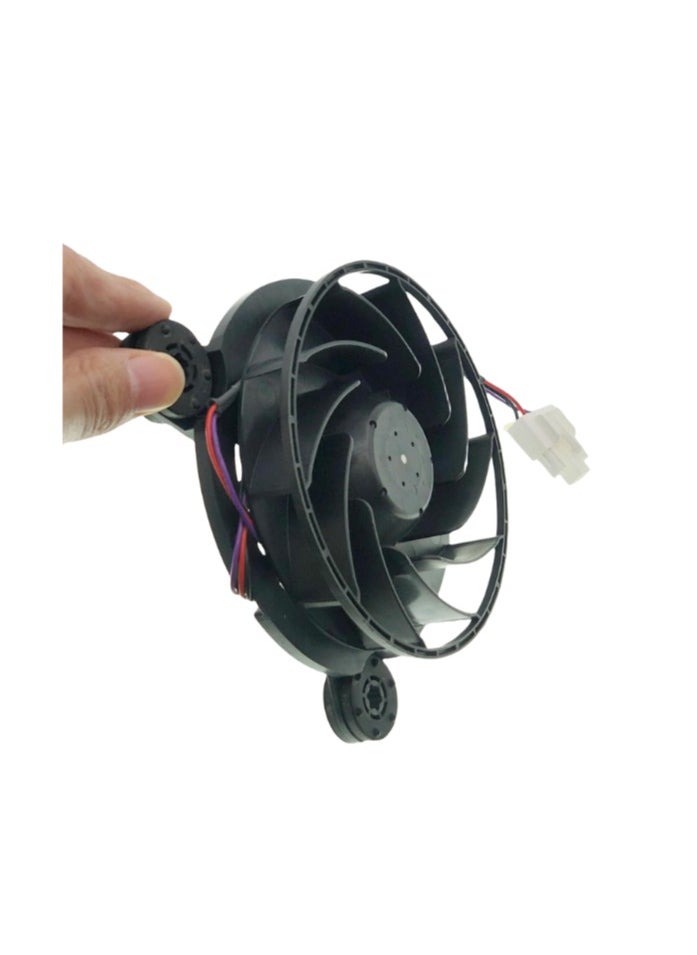 Generic Refrigerator Cooling Fan Motor, Compatible with Haier Refrigerator, 3-Wire, Variable Frequency, 12V, 0.16A  - Image 2