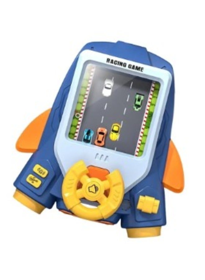 Simulation Driving Steering Wheel Musical Steering Wheel Toys for child, Toddler Simulated Driving Racing Car Game with Sound Age 3+ Year Old, Interactive Educational Learning Race Car Toy