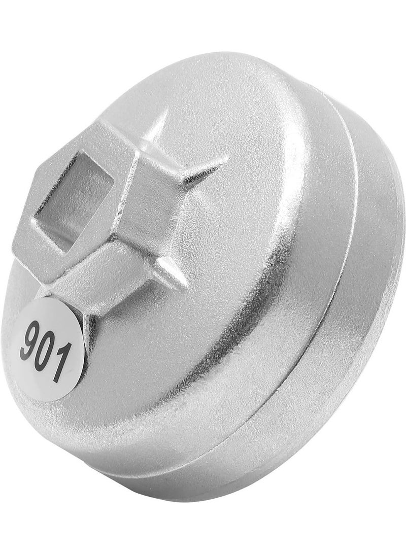 Partner 901 Oil Filter Wrench, 64mm 14 Flute Filter Removal Cup Wrench, Oil Filter Cap Removal Socket Tool - Image 3